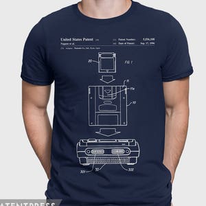 Snes Super Nintendo Gamer Gift For Gamer. Gameboy T-Shirt For Nintendo Gamer, Boyfriend Gamer Gift, Girlfriend Gamer T-Shirt, Gameboy P468