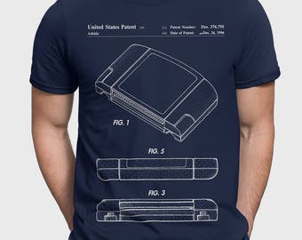 Nintendo Gamer Gift For Retro Gamer, Videogame T-Shirt For Him, Nintendo T-Shirt For Nintendo Fan, Retro Gamer Shirt, Geek Gift, N64 P139