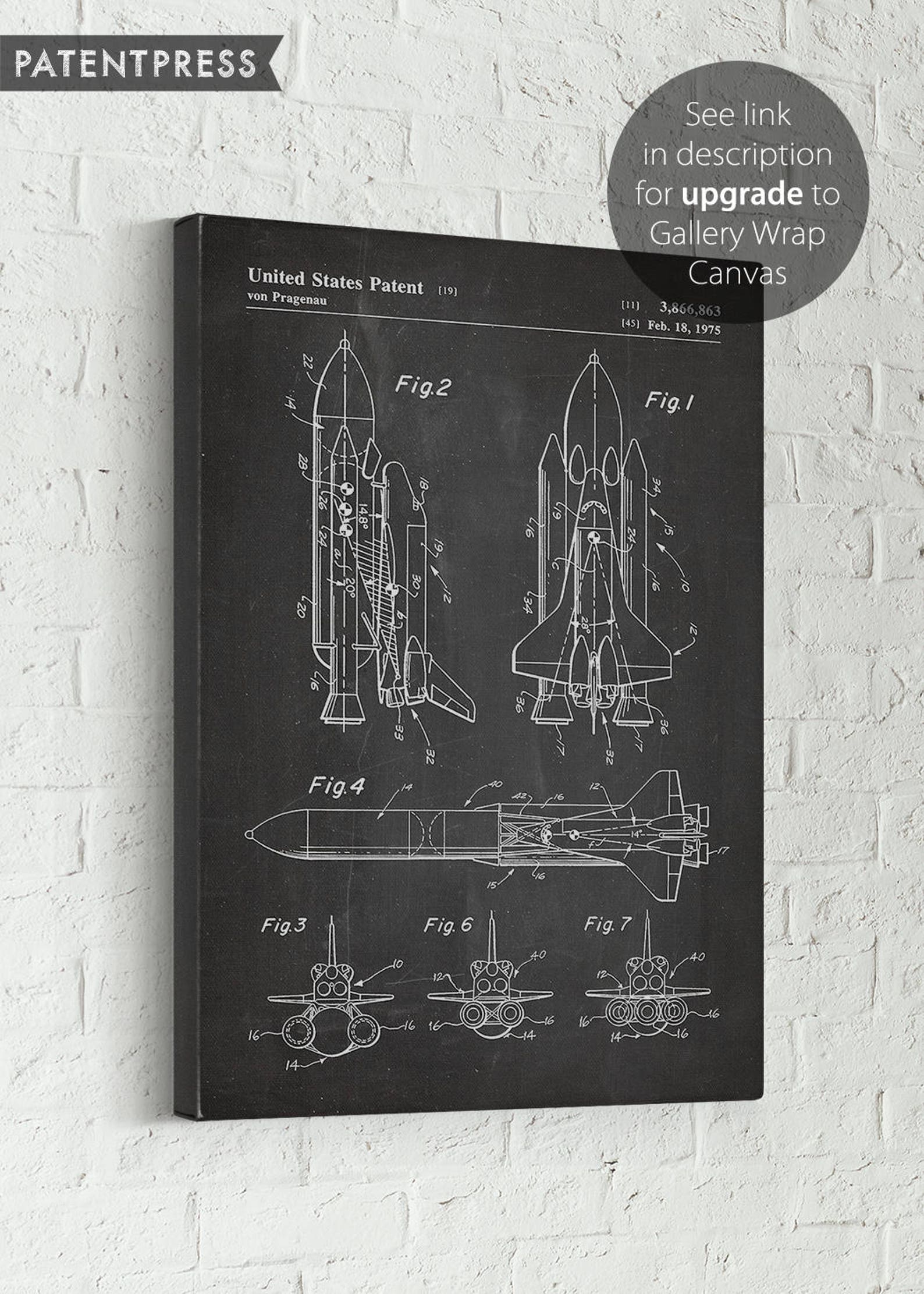 nasa space shuttle poster
