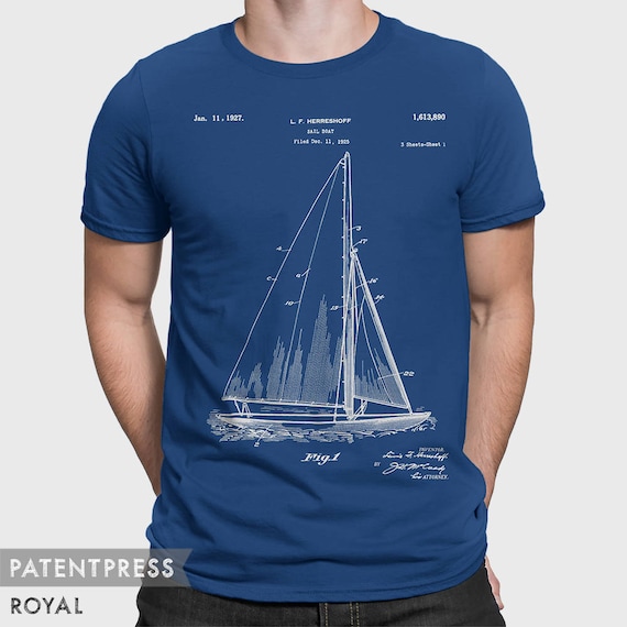 Sailboat Herreshoff Sailboat Shirt Sailboat Patent - Etsy