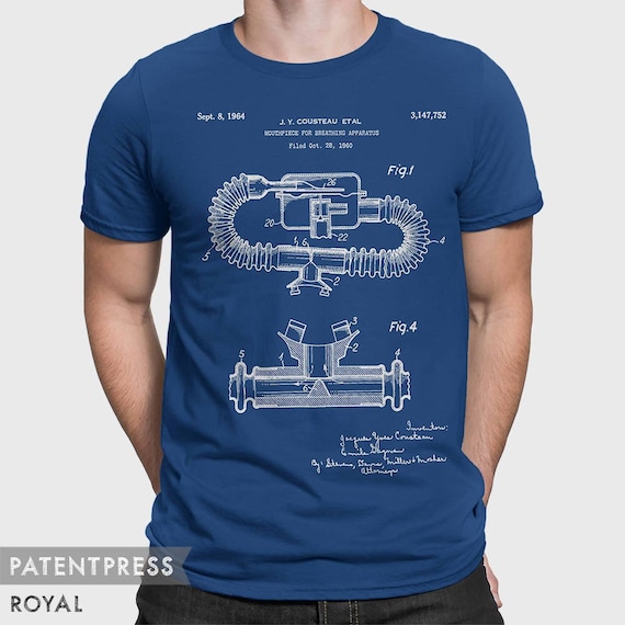 Maglietta Subacquea Uomo/Donna - Design Retro, 100% Cotone, Per Subacquei E Appassionati - Foto 5