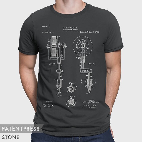 Vintage Tattoo Equipment T-Shirt (Tattoo Artist Shirts) Vintage Tattoo Equipment T-Shirt (Tattoo Artist Shirts)