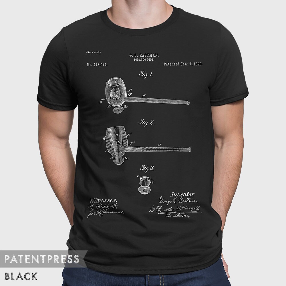 Pipe Smoker Shirt, Tobacco Pipe Smoking T-shirt, Gift for Cigar or