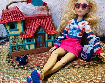 ILY Disney doll. Lilo and Stich playset.