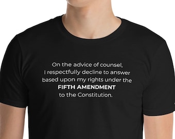 Fifth Amendment T-Shirt