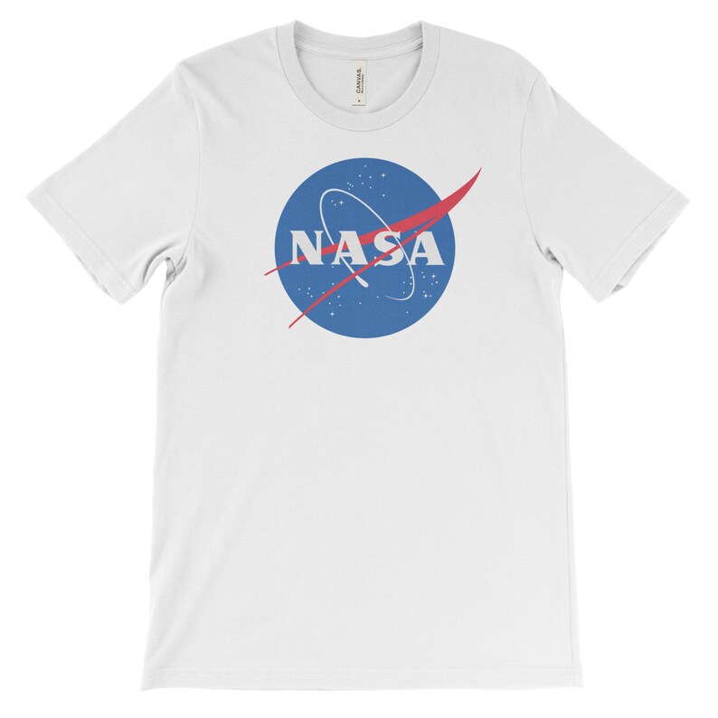 NASA T-shirt Soft Cotton Tee. NASA Logo. Astronaut. National - Etsy