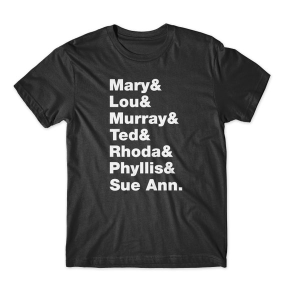 Mary Tyler Moore T-Shirt. On Black, White, or Gray Premium Soft Cotton Shirt. Seventies Nostalgia Tee. Comfy!