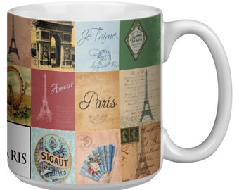 Paris 20 Ounce Jumbo Mug