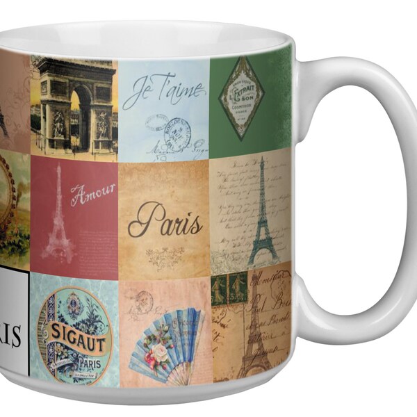 Paris Mug Etsy