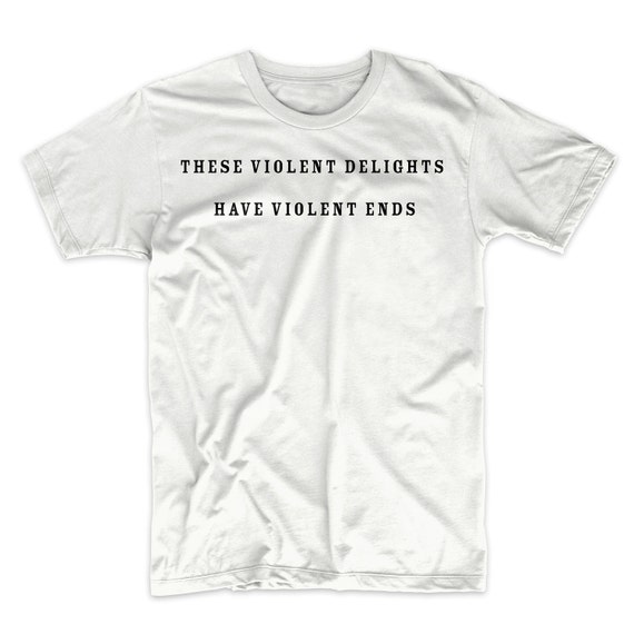 Plaisirs violents ont des extrémités violentes Westworld T-Shirt sur coton T-Shirt en coton sur noir, blanc ou gris. Confortable ! f2a134 Plaisirs violents ont des extrémités violentes Westworld T-Shirt sur coton T-Shirt en coton sur noir, blanc ou gris. Confortable ! f2a134