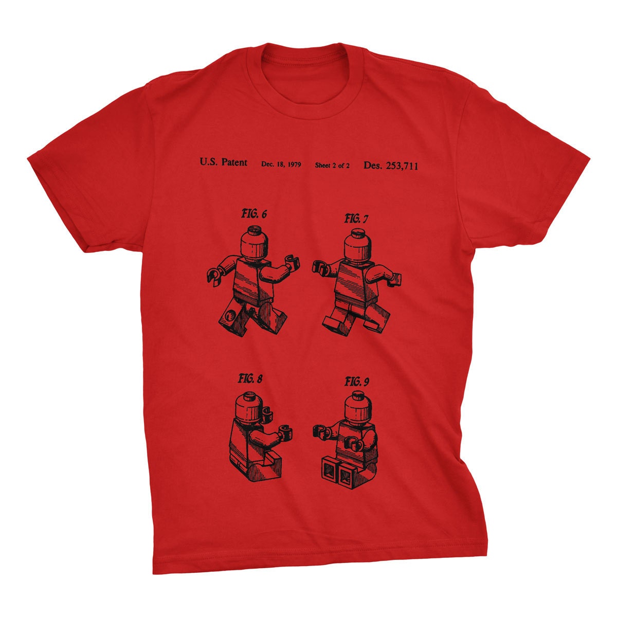 Lego Man Patent T-shirt. Lego Patent. Lego Blueprint. Soft Ringspun Cotton  Tee Sizes S-3X. Available in Black, White, Red, or Gray. - Etsy