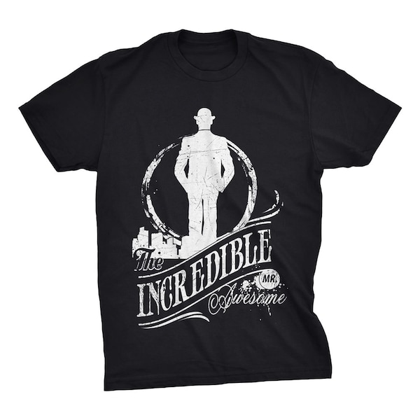 Le T-Shirt génial M. incroyable. Cadeau fête des pères. Cadeau pour lui. T-Shirt graphique. Idée de cadeau. Tshirt fun. Tshirt cool. 100 % coton doux Tee.