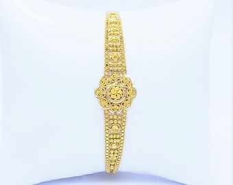 GOLDSHINE 22K Solid Gold Women Bracelet 6.5