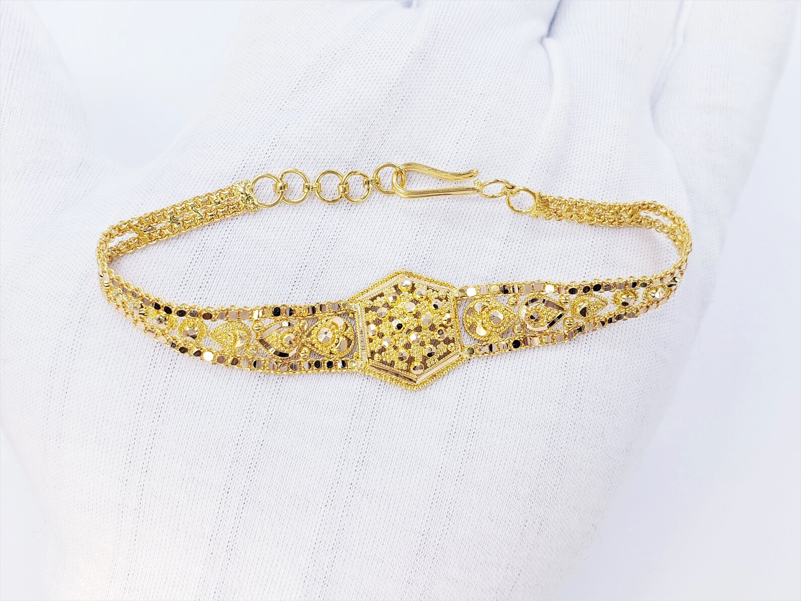 22KT YELLOW GOLD LADIES BRACELET (BR0000134) main image 1