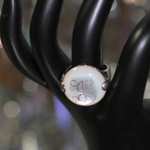 J Monogram Pearl Ring