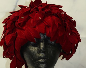 Sombrero de cóctel de lana de Jack McConnell Boutique (8)