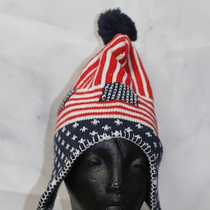 American Crochet Skull Cap image 1