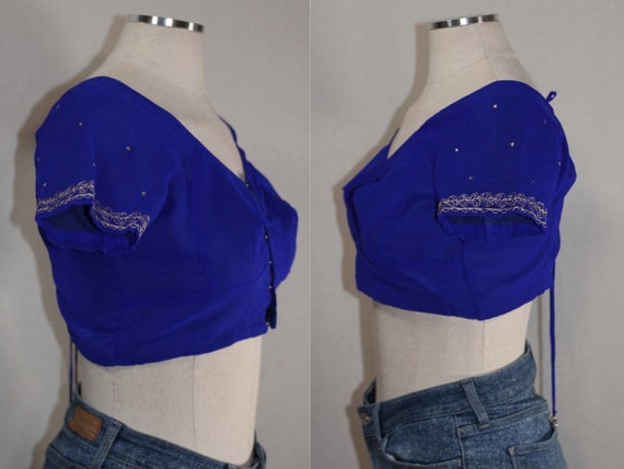 Blue Crop Top - image 1