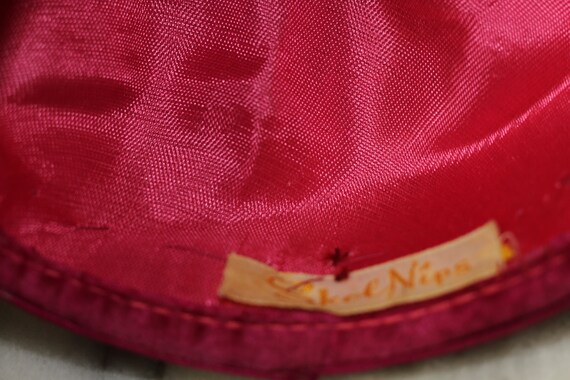 Skol Nips Pink Pillbox Hat (17