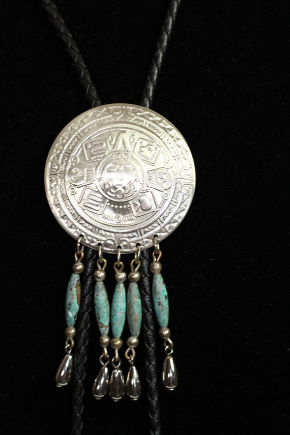 Silver & Turquoise Statement Adjustable Necklace