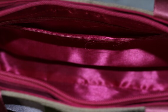 Patched Multi Color Handbag - image 9