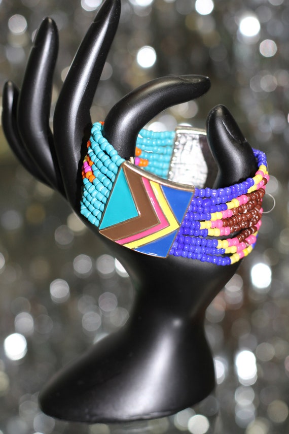 Beaded Tribal Bracelet - image 4