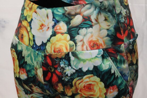 Silk Floral Top + Pants Set (s) - image 6