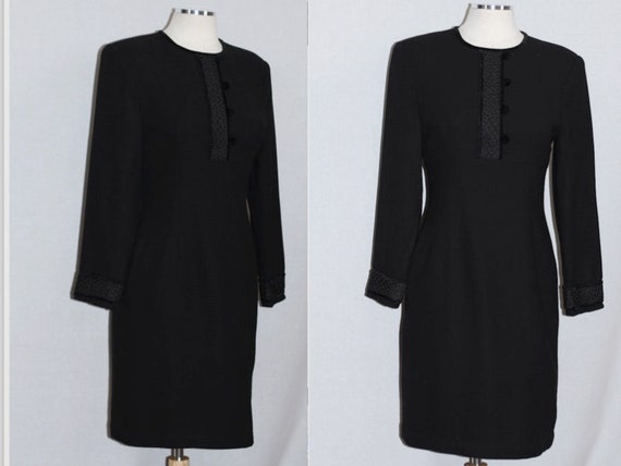 Kasper Asl Petite Black Dress Etsy Norway