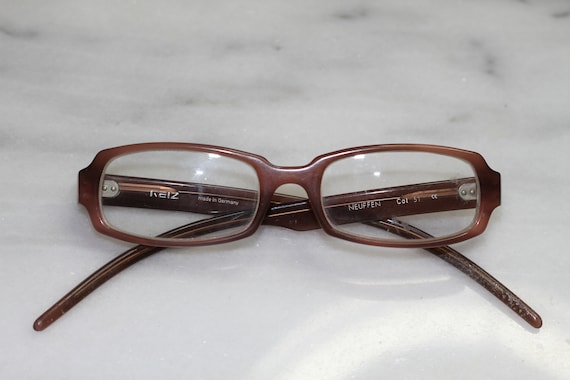 REIZ Rectangular Rx Frames - Etsy display picture 1