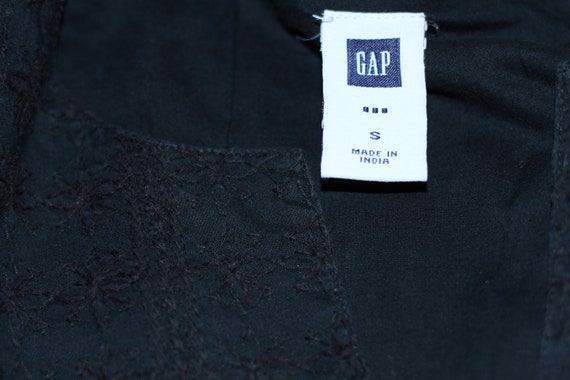 GAP Black Cotton Dress - image 10