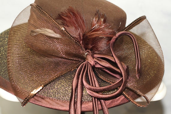Verucci Wool Clouche Hat (7 1/2) - image 3