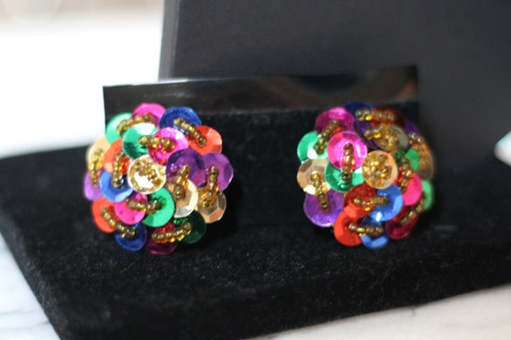 Multi- Color Earrings - image 3