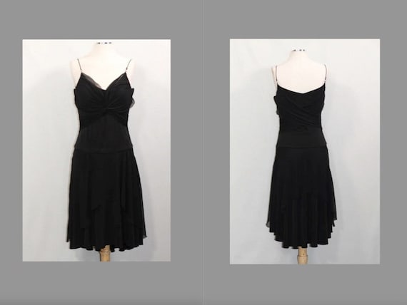 Arden B Black Silk Dress - image 1