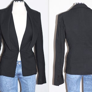 Broni Black Wool Blazer