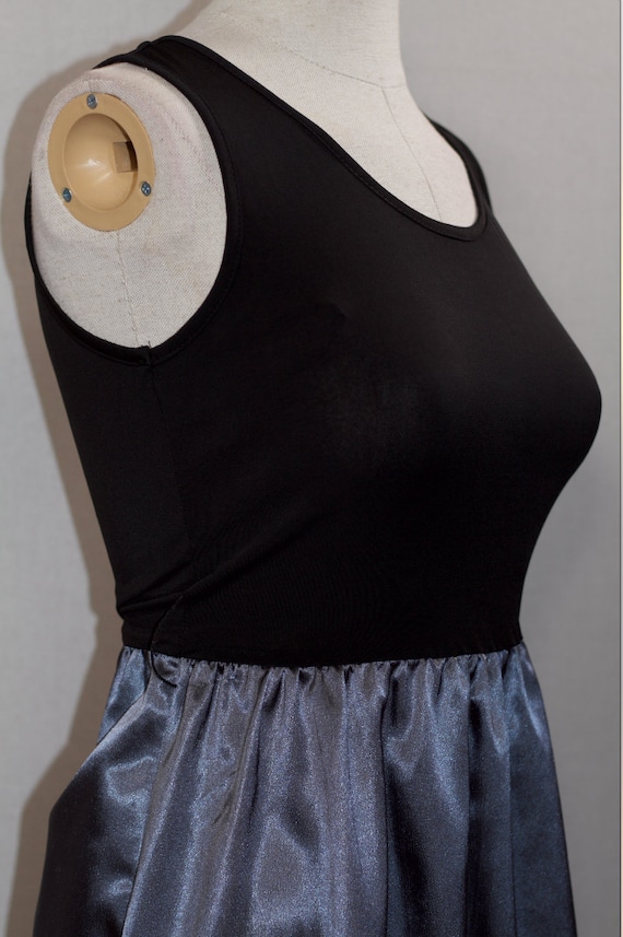 bcx dress black Black/Grey Shimmer Skirt Dress