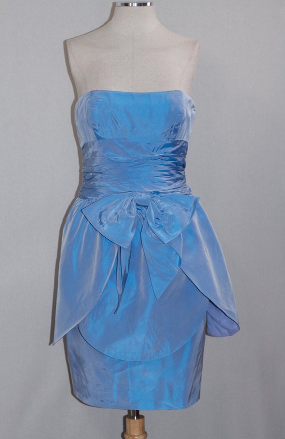 Carol Mignon Blue Gown - image 5