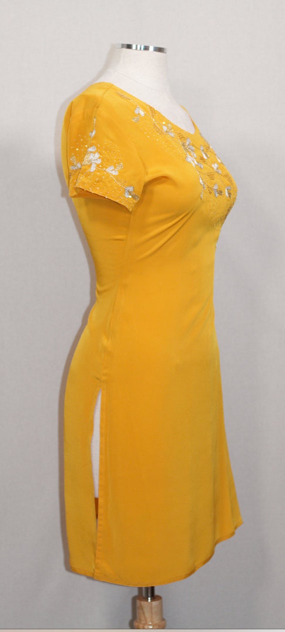 Yellow Mustard Dress - image 9