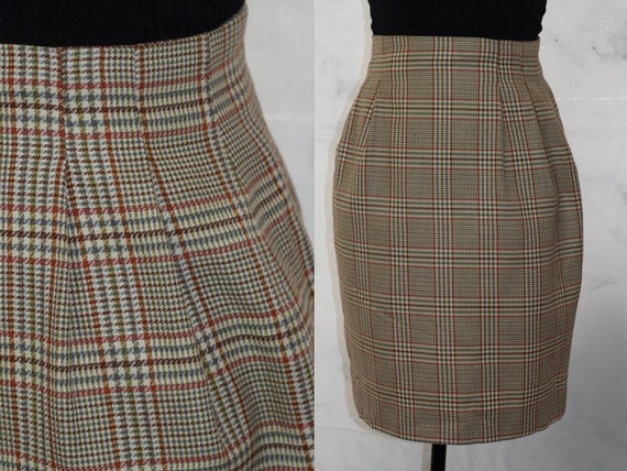 Casual Corner Plaid Skirt (xs) - image 1