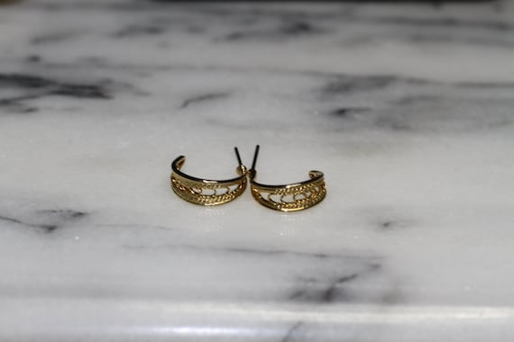 Gold Hoop Earrings