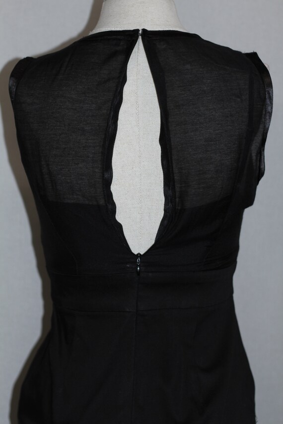 Black Cotton Dress - image 2