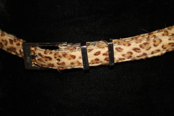 Annabella Haircalf Leopard Belt