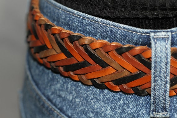 Brighton Brown Leather Belt - image 2