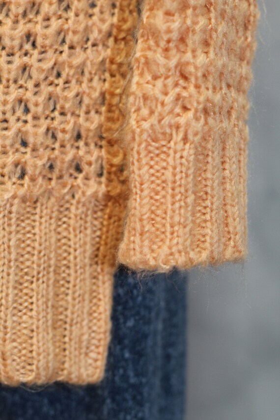 Peach Knit Sweater (s) - image 2