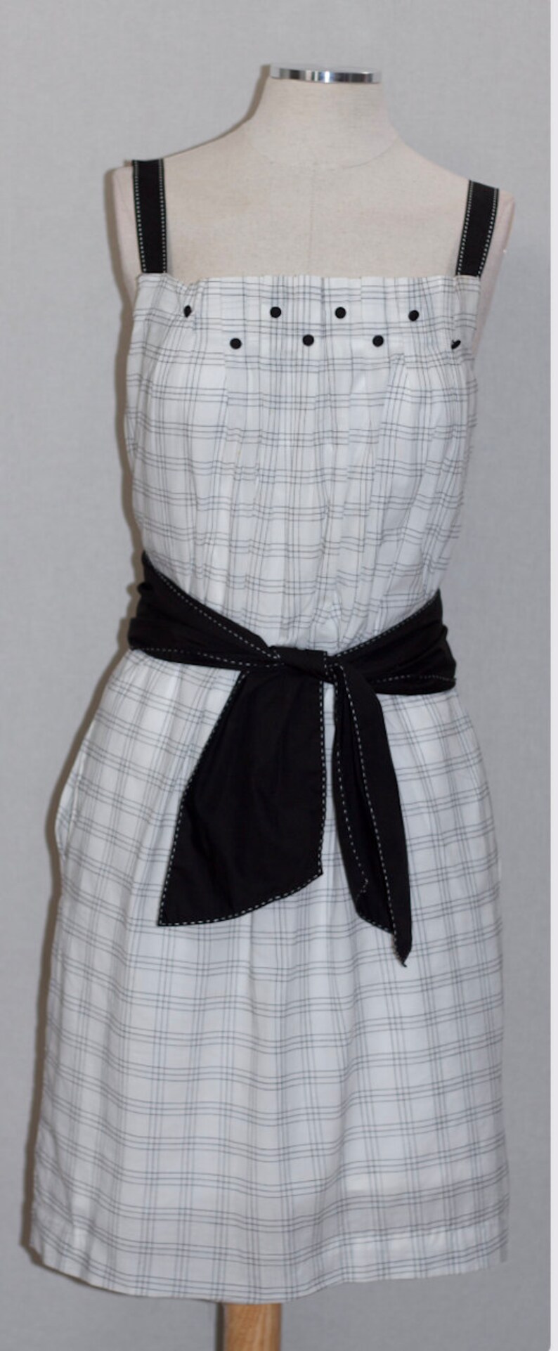 BCBG Black White Dress image 7