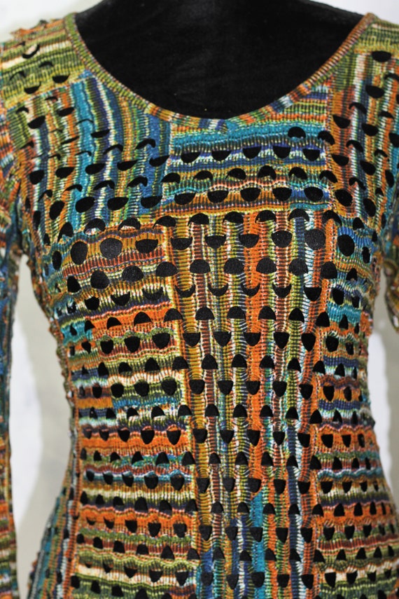 Adore Multi Color Knit Dress (s) - image 2