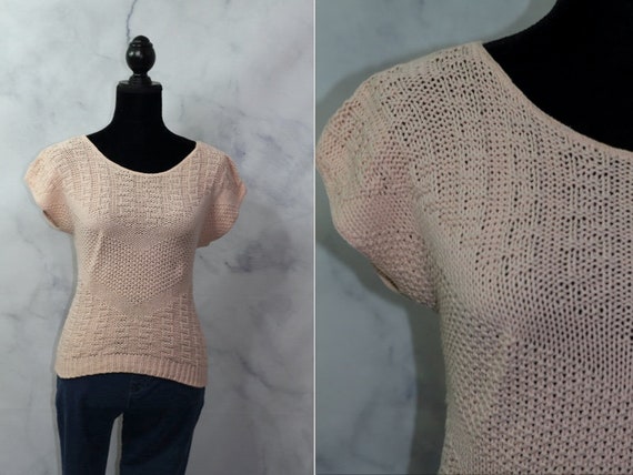 The Sweater Show Pink Pastel Cotton Sweater (S) - image 1