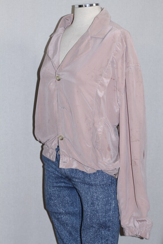 Kris Kross Brand Pink Silk Jacket - image 7