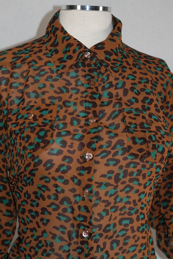Leopard Crop Top - image 3