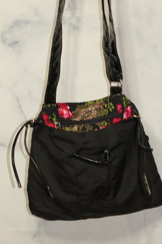 Floral Reversible Cross Body Bag - image 7