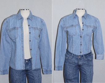 Mountain Lake Cotton Denim Top